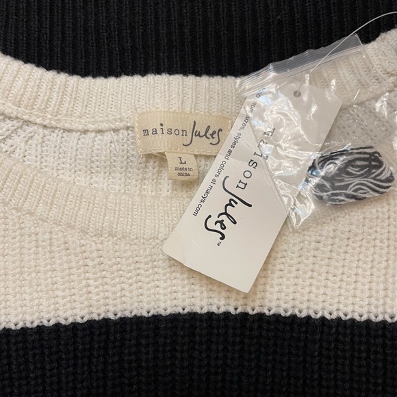 NWT Madison Jules “Layered Look” Sweater L - Picture 8 of 8